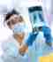 Pneumonia caused by Legionella bacteria: A doctor examines an X-ray – rapid diagnosis and targeted treatment are crucial for the course of the disease.